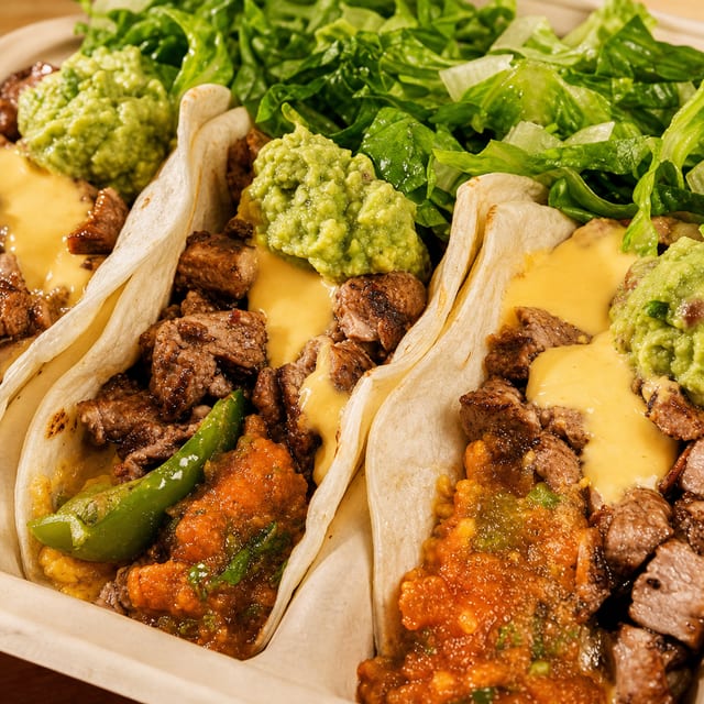 Kid's Soft Tortilla Tacos.