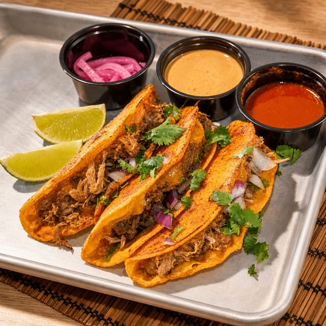 Crispy Corn Tacos.