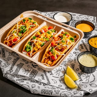 House Chicken Birria Tacos